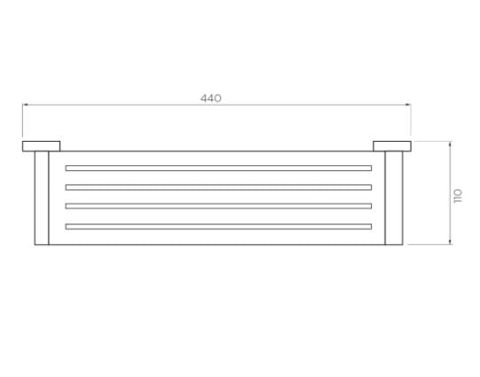 Axus Stainless Steel Shelf