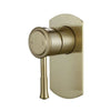 Montpellier Brushed Brass Shower Mixer