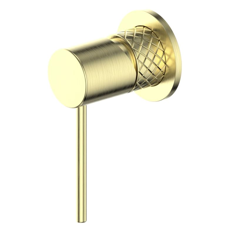 Textura Shower Mixer - Brushed Brass