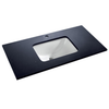 Silver Black Undermount Basin Stone Top