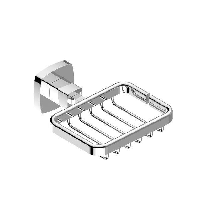 Legra Chrome Soap Basket - Bayside Bathroom