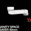 Kelly Matte White 1500mm Curve Vanity