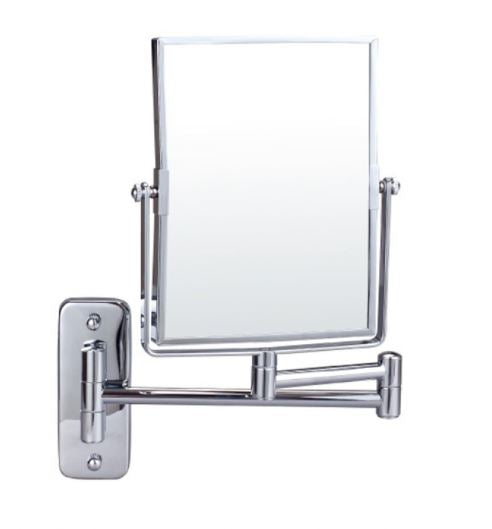 Square Swivel Arm Magnifying Mirror