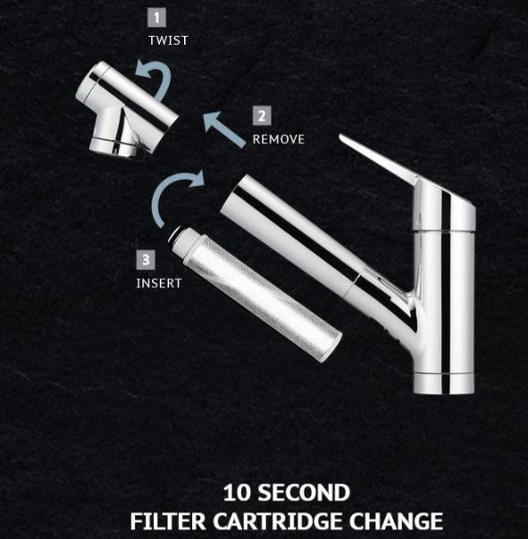 Taqua T3 Sink Mixer with Water Filtration System