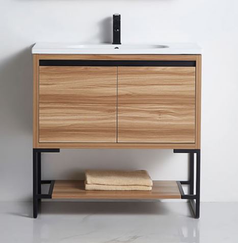 Timber Oak 900mm Vanity