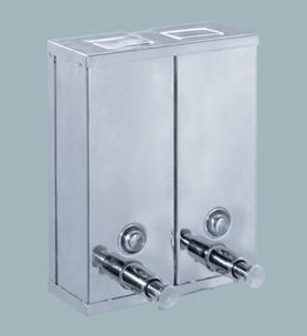 Wall mounted double Soap Dispenser