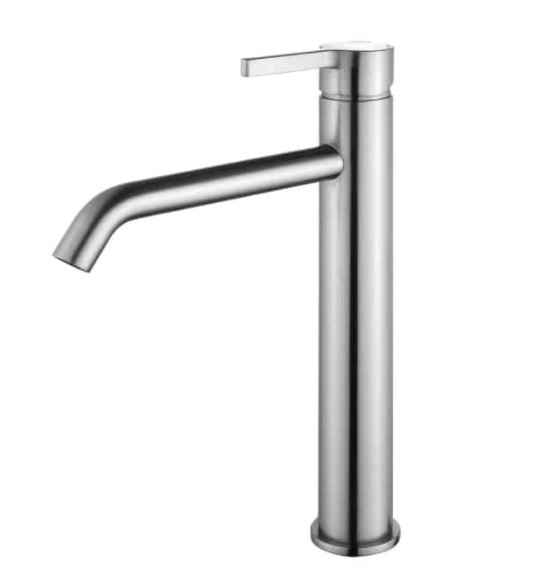 Gillian Tower Basin Mixer - Brushed Nickel