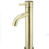 Meir Round Tall Curved Basin Mixer - Tiger Bronze - Bayside Bathroom