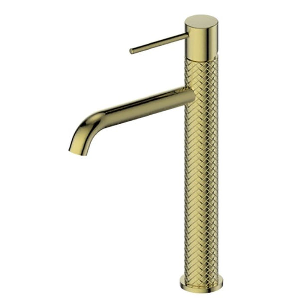 Textura Tall Basin mixer - Brushed Nickel