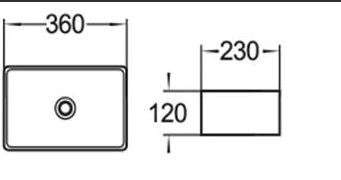 Tia 360 Slim Basin