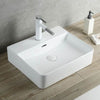 Tia 500 Basin- Matte White
