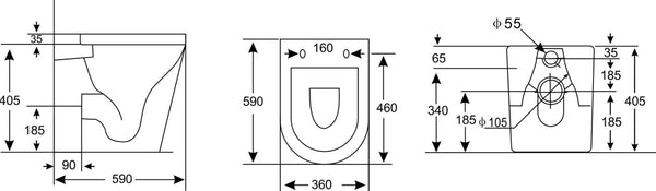 Torina Inwall Floor Pan