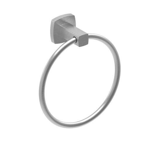 Legra Brushed Nickel Towel Ring