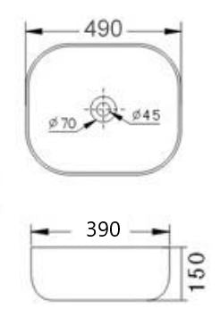Ultra 490 Basin