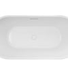 Valentina Matte White Freestanding Bath 1500-1700mm
