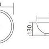 Eternal Above Counter Basin - White Gloss