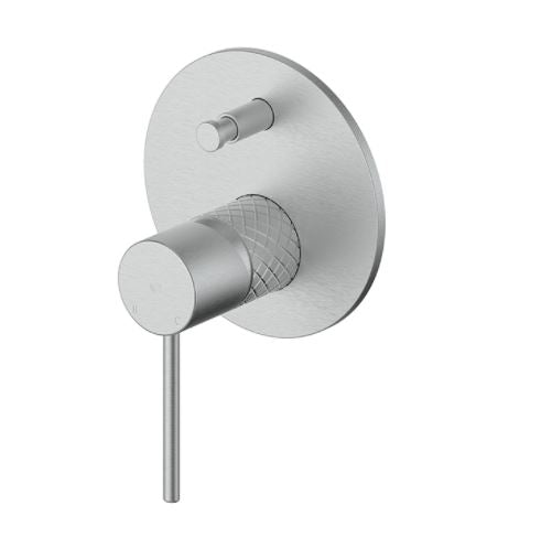 Textura Shower/Bath Diverter Mixer - Gunmetal