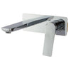 Rushy Wall Mixer With Spout - Brushed Nickel - Bayside Bathroom