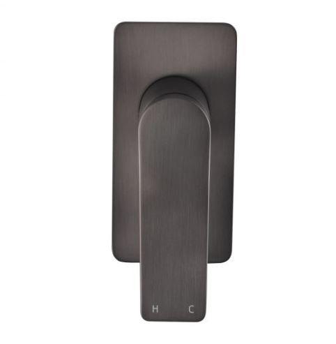 Rushy Wall mixer - Gunmetal - Bayside Bathroom