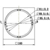 Bermuda Mega 100mm round floor waste