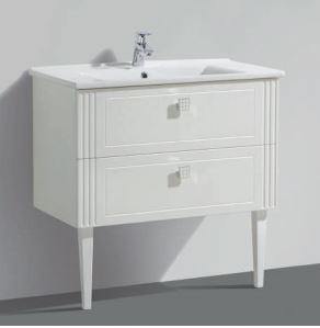 Atria De Luxe 1000 White Pattern Floorstanding Vanity