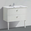 Atria De Luxe White Pattern Floorstanding Vanity - Bayside Bathroom