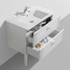 Atria De Luxe White Pattern Floorstanding Vanity - Bayside Bathroom