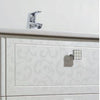 Atria De Luxe White Pattern Floorstanding Vanity - Bayside Bathroom