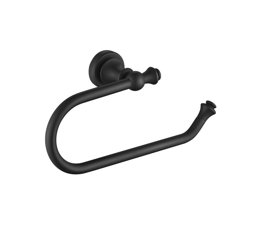 Abby Matte Black Hand Towel Rail
