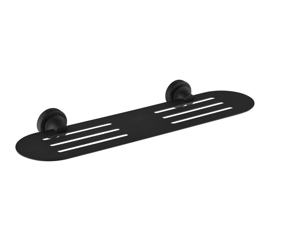 Abby Matte Black Shelf