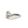 Abby Brushed Nickel Soap Dish