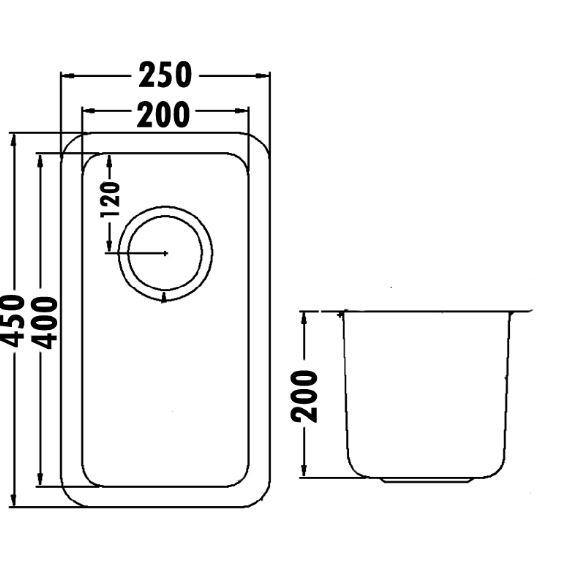 Accor 250 Sink - Bayside Bathroom