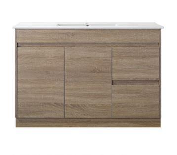 Prime Oak Floorstanding Vanity 1200mm