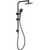 Rondo Shower System With Rail - Chrome - Bayside Bathroom