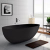 Bahama Matte Black Stone Bath - Bayside Bathroom