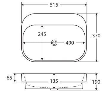 Parisa Semi - Inset Basin