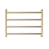 Kaya 600x450mm Heated Towel Rail Brushed Brass