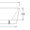 Bella Corner Freestanding bath 1500-170mm - Bayside Bathroom