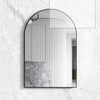 Arch 600 Matte Black Framed Mirror