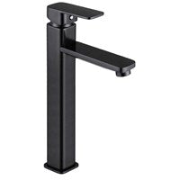 Elegant Tall Basin mixer-Matte Black