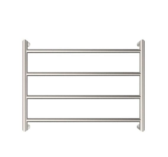 Kaya 600x450mm Heated Towel Rail Brushed Nickel