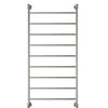 Lillian 600 x 1208 Brushed Nickel Heated Towel Rail