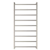 Kaya 600x1200mm Heated Towel Rail Brushed Nickel