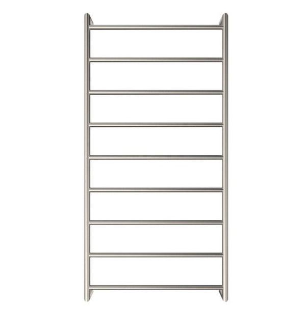 Kaya 600x1200mm Heated Towel Rail Brushed Nickel