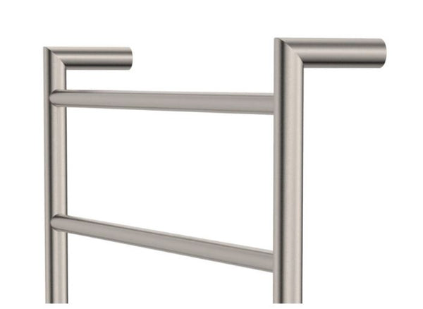 Kaya 600x1200mm Heated Towel Rail Brushed Nickel