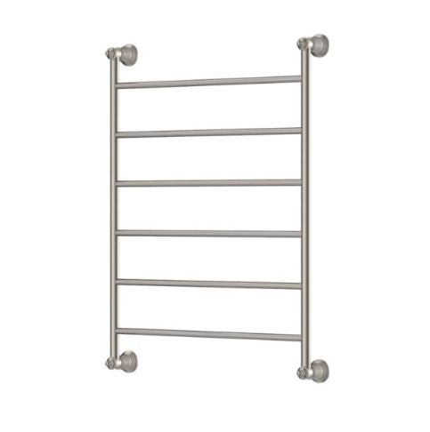 Lillian 600 x 808 Brushed Nickel Heated Towel Rail