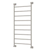 Lillian 600 x 1208 Brushed Nickel Heated Towel Rail