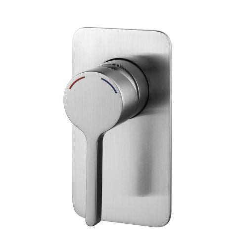 Gillian Shower Mixer - Brushed Nickel