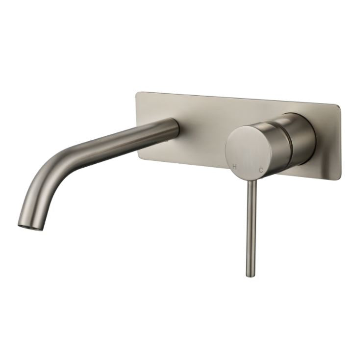 Round Mini Wall Combination - Brushed Nickel