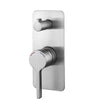 Gillian Shower Mixer With Diverter - Brushed Nickel